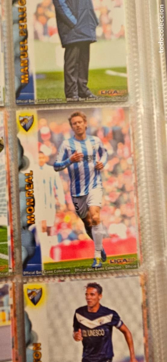 Cromos de F&uacute;tbol: malaga 87 monreal 2012 2013 12 13 mundicromo sport trading card