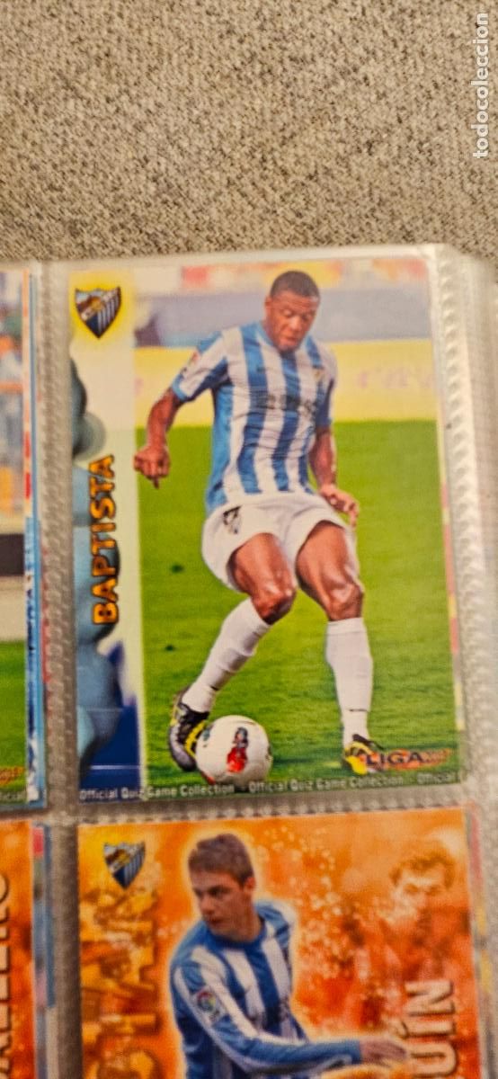 Cromos de F&uacute;tbol: malaga 102 baptista 2012 2013 12 13 mundicromo sport trading card
