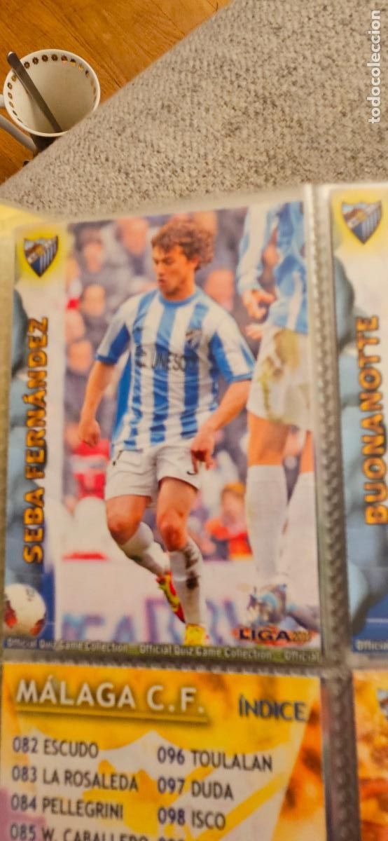 Cromos de F&uacute;tbol: malaga 100 seba fernandez 2012 2013 12 13 mundicromo sport trading card