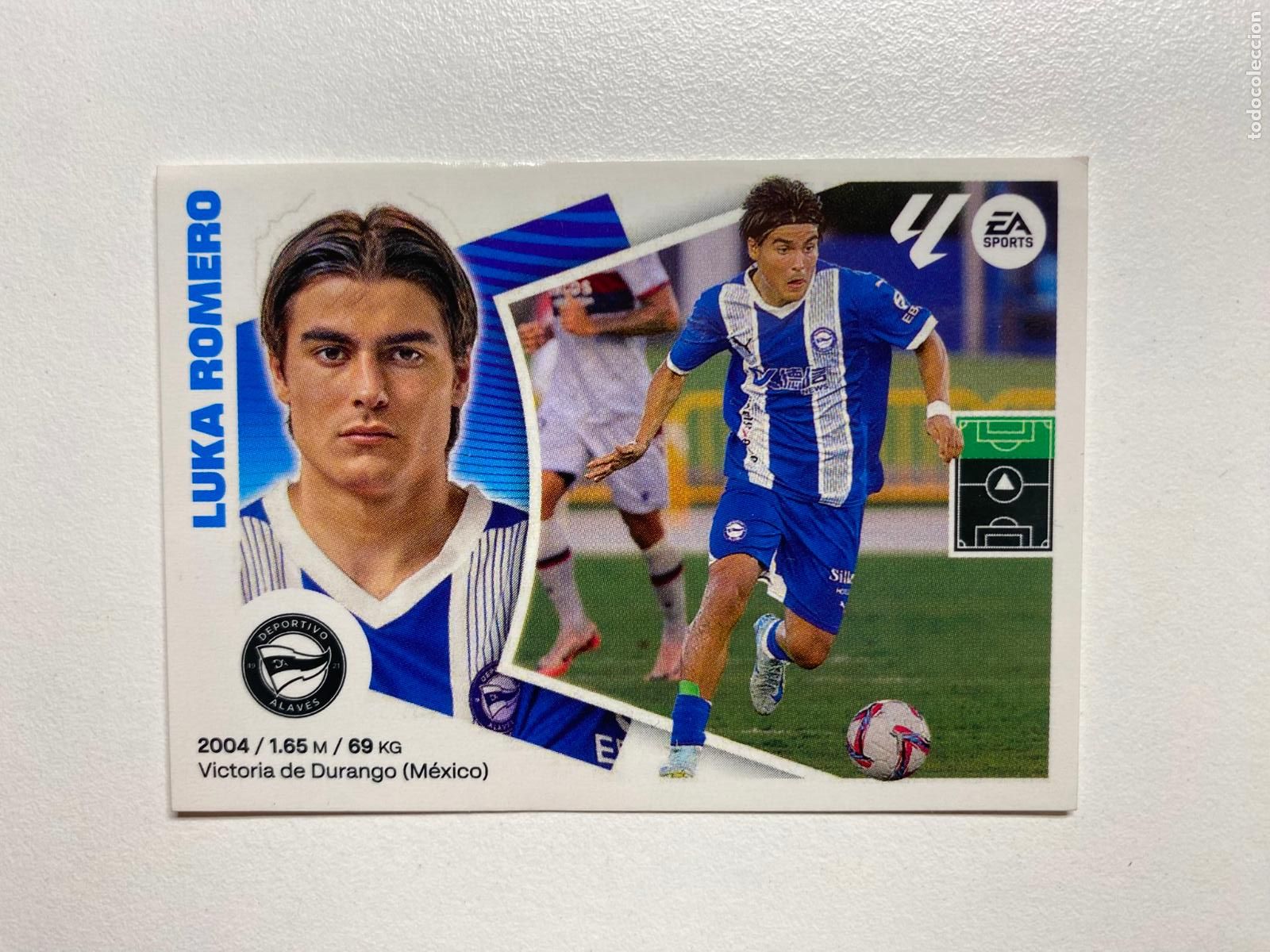 Figurine di Calcio: N 12 &Uacute;LTIMOS FICHAJES Luka Romero LIGA ESTE 24 25 &Aacute;LBUM CROMOS PANINI 2024 2025