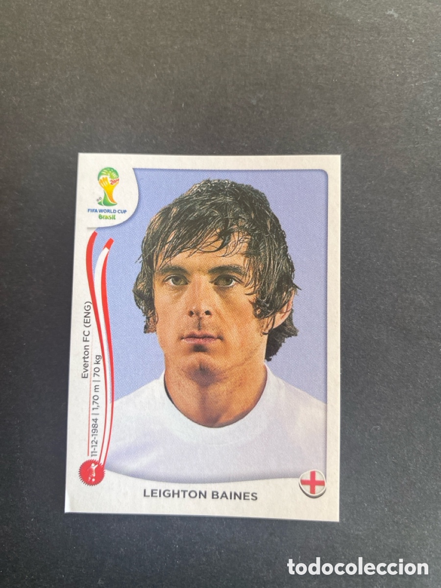 Figurine di Calcio: Cromo Mundial Brasil 2014 Inglaterra N* 306
