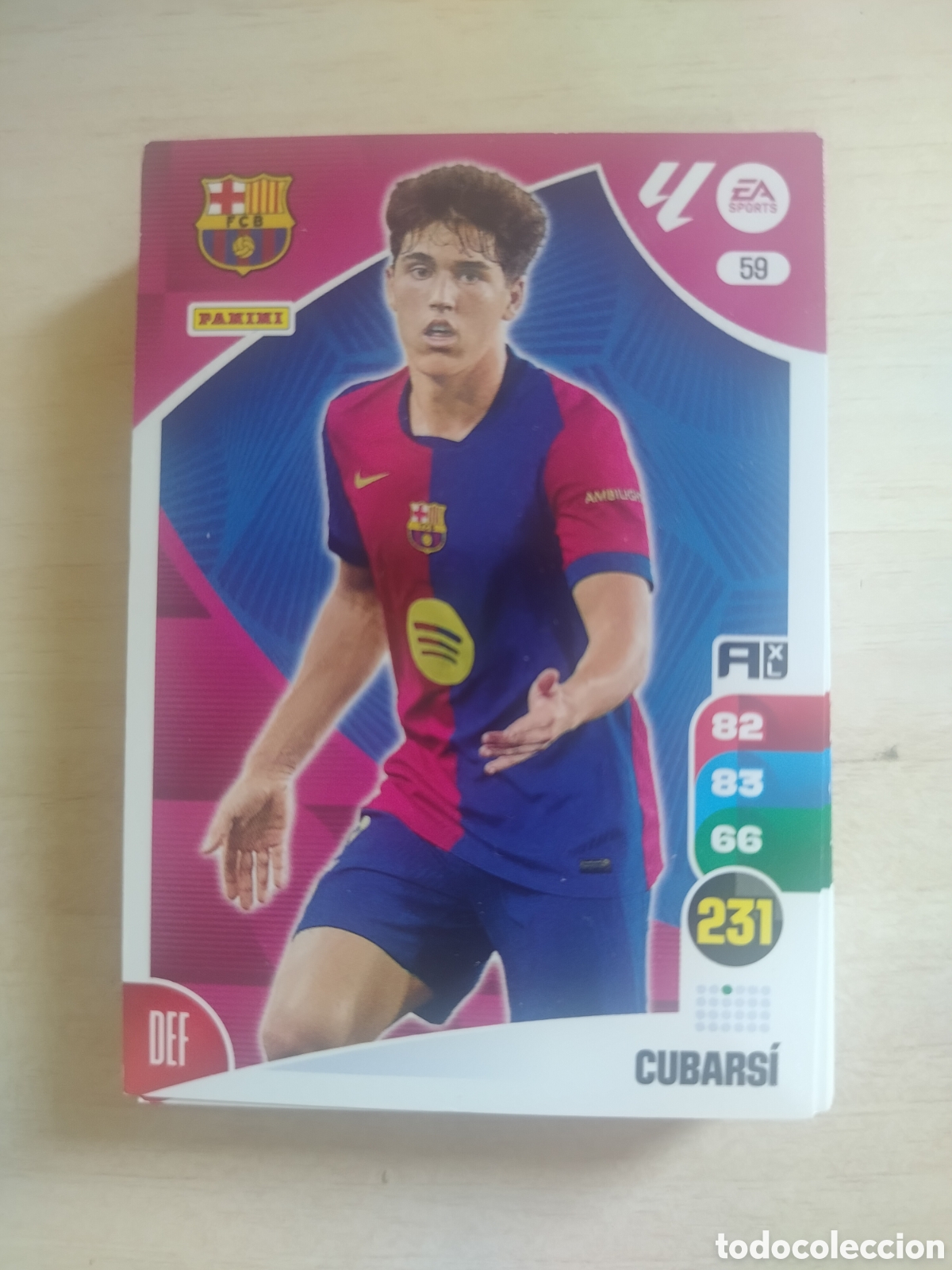 Figurine di Calcio: CUBARSI 59 ADRENALYN 2024 2025 24 25
