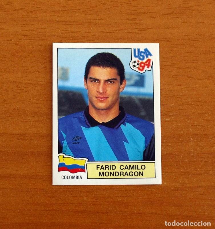Cromos de Futebol: Colombia - N&ordm; 72 Farid Camilo Mondrag&oacute;n - USA 94 - Panini 1994 - Nunca pegado