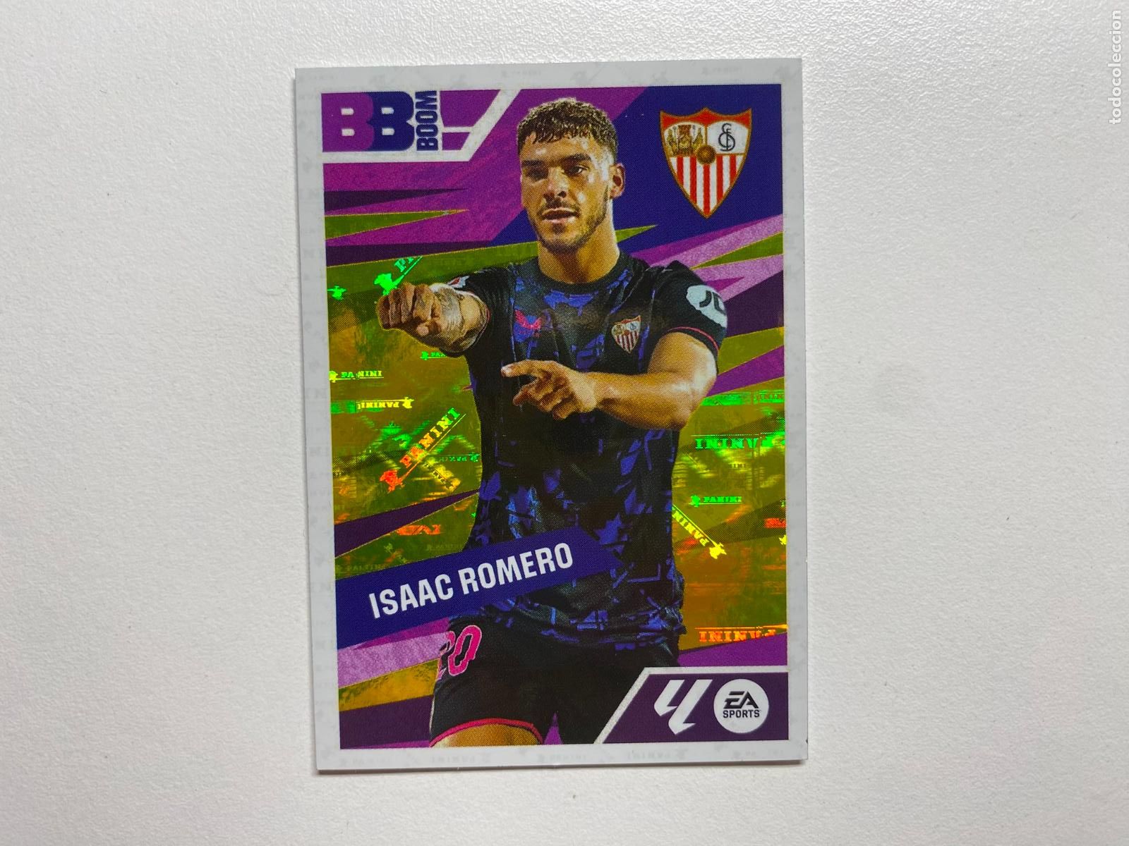 Figurine di Calcio: N 9 BABY BOOM Isaac Romero LIGA ESTE 24 25 &Aacute;LBUM CROMOS PANINI 2024 2025