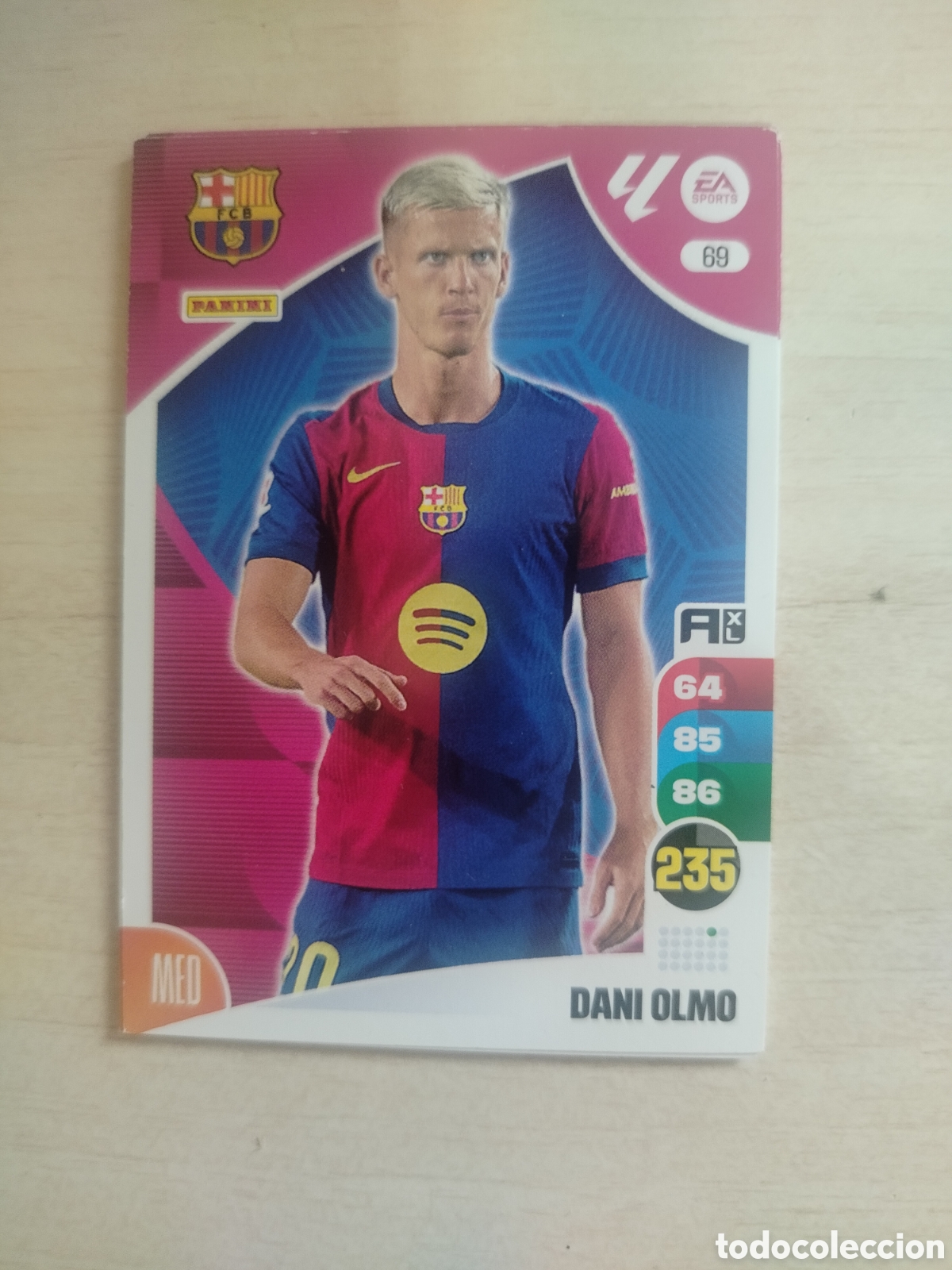 Cromos de F&uacute;tbol: DANI OLMO 69 ADRENALYN 2024 2025 24 25