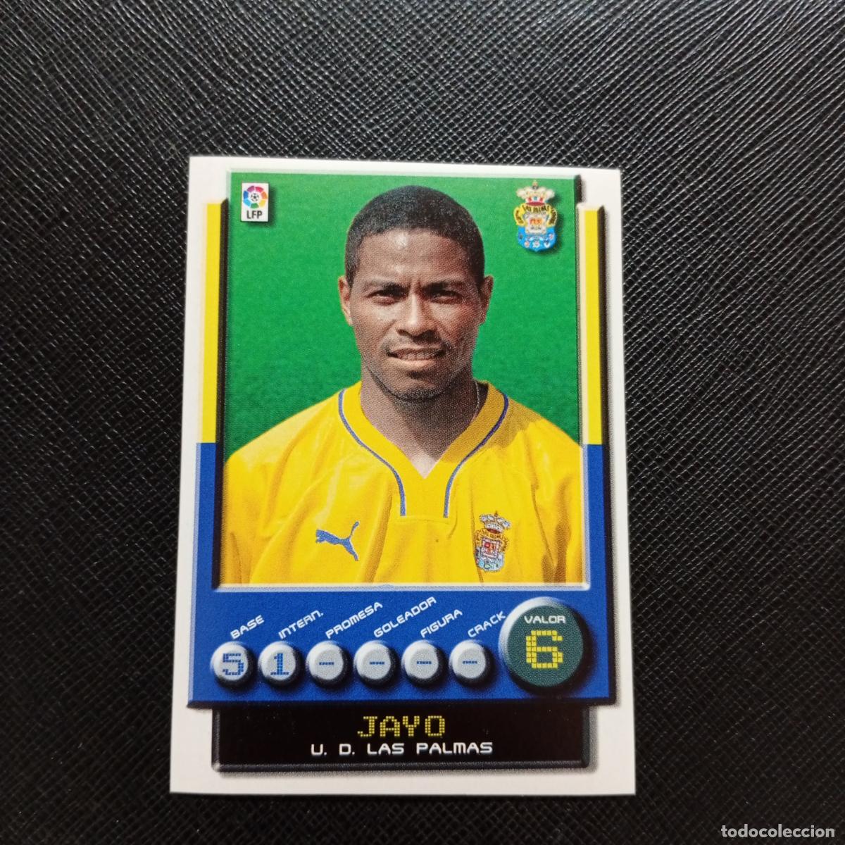 Cromos de F&uacute;tbol: 152 JAYO LAS PALMAS PANINI 2001 2002 CROMO FUTBOL 01 02 LIGA - SIN PEGAR - A208 PG73