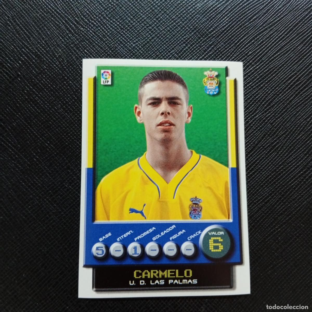 Figurine di Calcio: 156 CARMELO LAS PALMAS PANINI 2001 2002 CROMO FUTBOL 01 02 LIGA - SIN PEGAR - A208 PG73