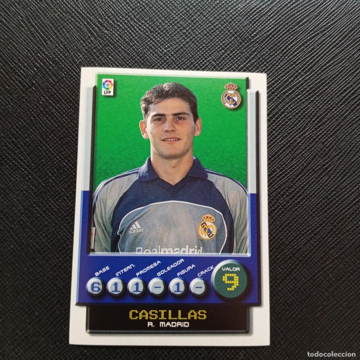 Cromos de F&uacute;tbol: 161 IKER CASILLAS REAL MADRID PANINI 2001 2002 CROMO FUTBOL 01 02 LIGA - SIN PEGAR - A208 PG73