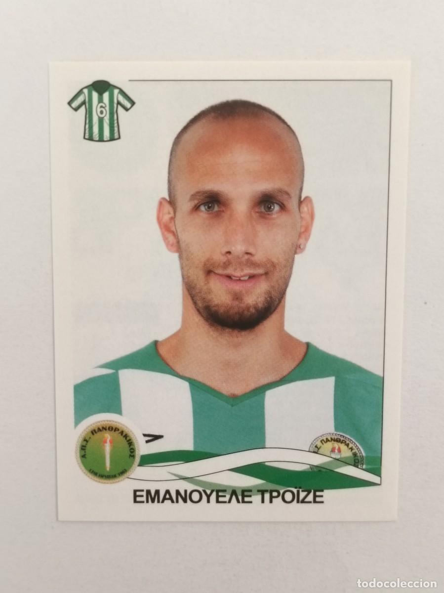 Football Stickers: #234 EMANUELE TROISE (PANSERRAIKOS) SUPERLIGA GRECIA 09/10 PANINI