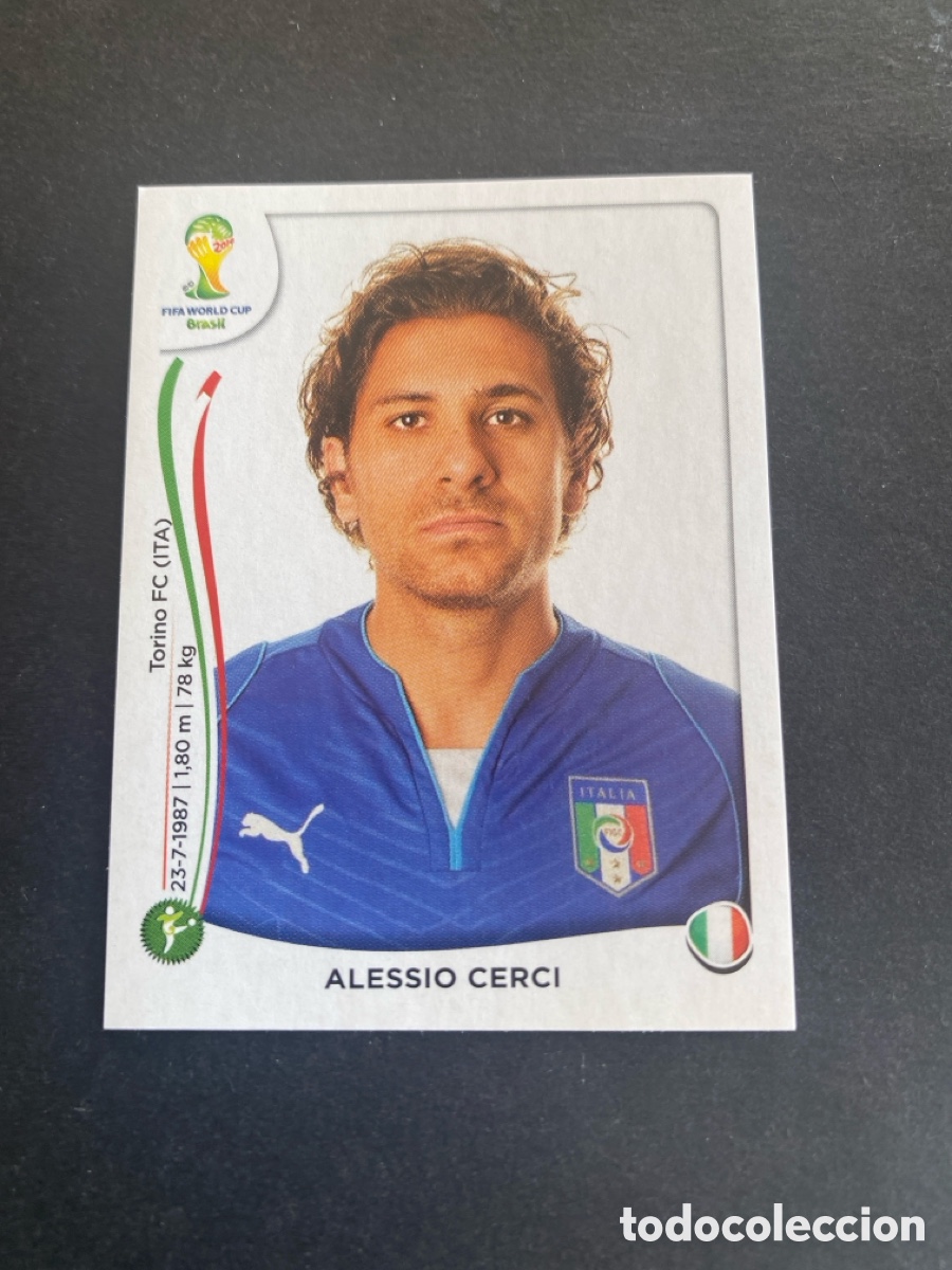 Football Stickers: Cromo Mundial Brasil 2014 Italia N*332