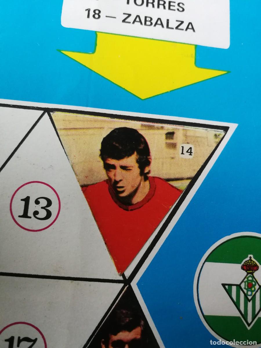 Figurine di Calcio: De la Cruz n&ordm; 14 Album Fher DISGRA 1972/73, poster central