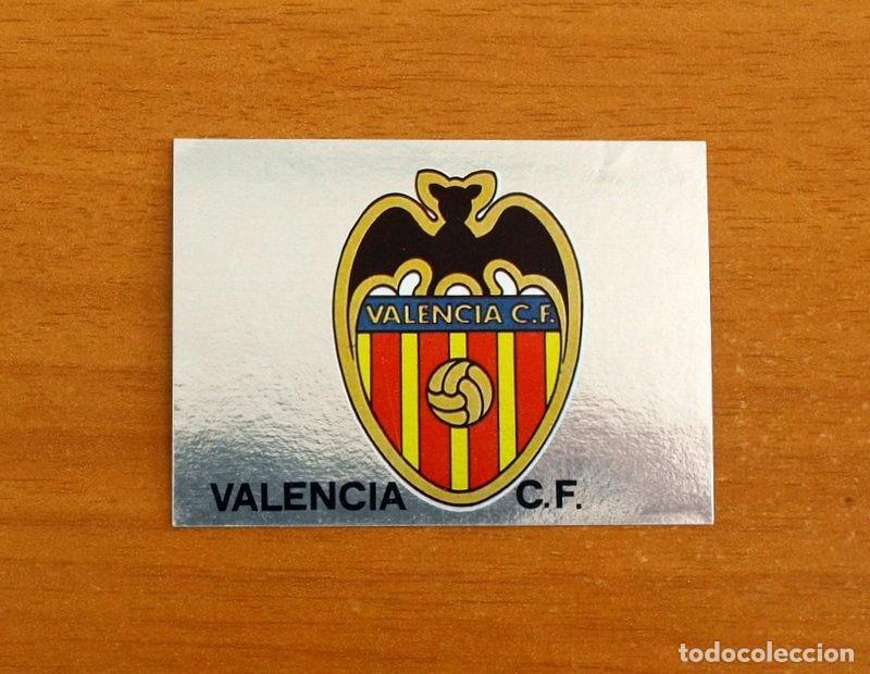 Cromos de Futebol: Valencia - N&ordm; 203 Escudo - Editorial Maga Liga 1983-1984, 83-84 - Nunca pegado