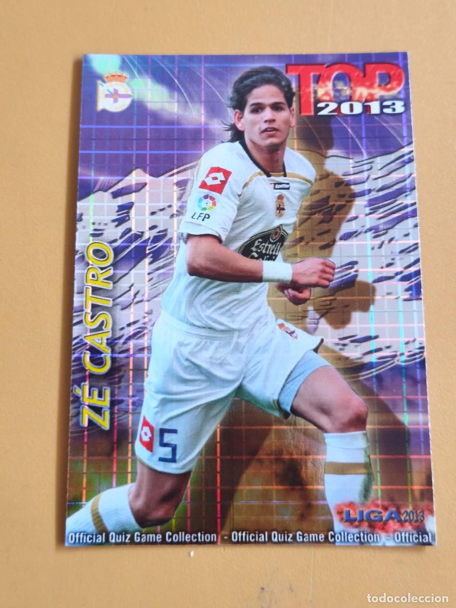 Cromos de Futebol: ze castro, liga 2013 top. cuadros cromo dificil