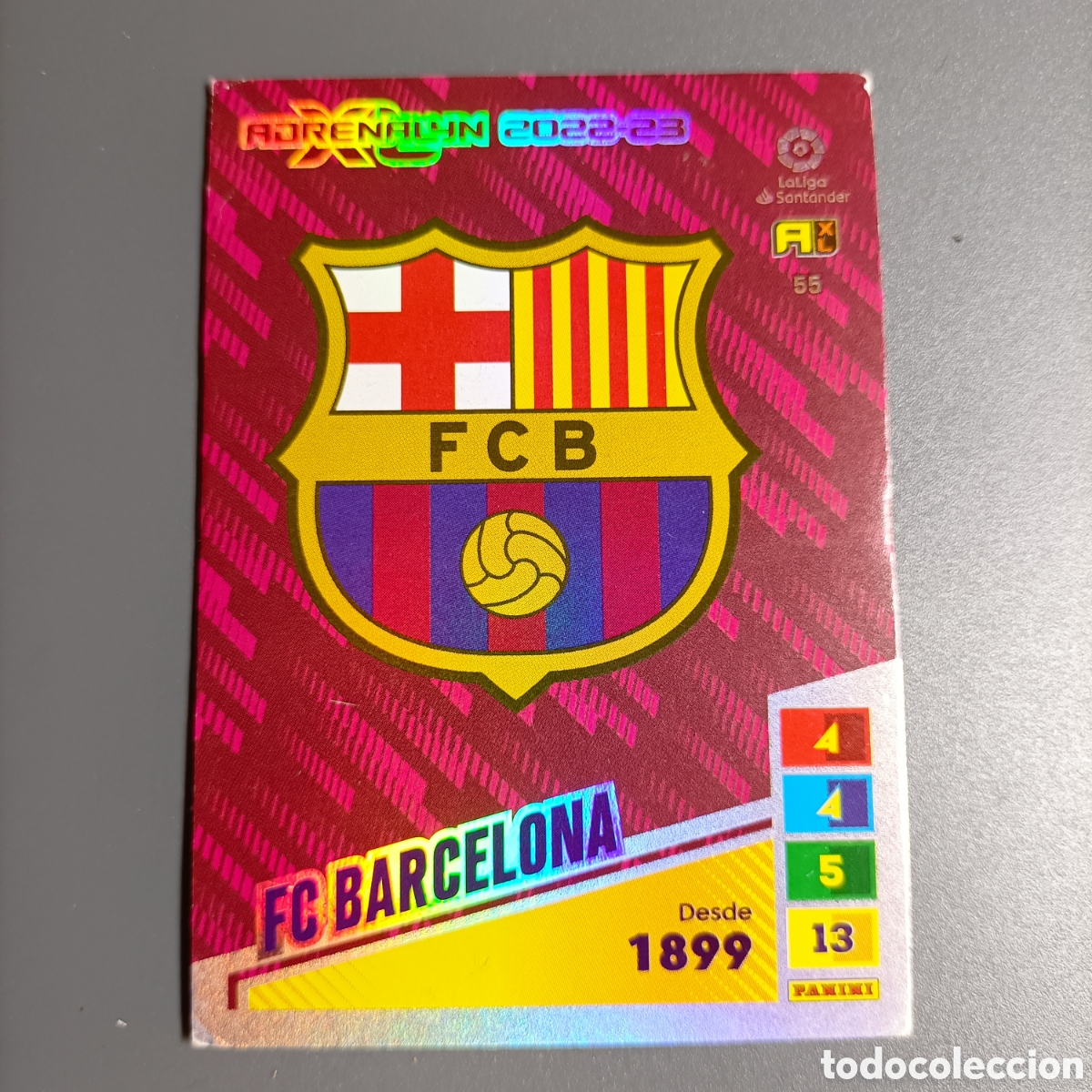 Cromos de Futebol: ADRENALYN LIGA 2022-2023 (FC BARCELONA) №55 ESCUDO