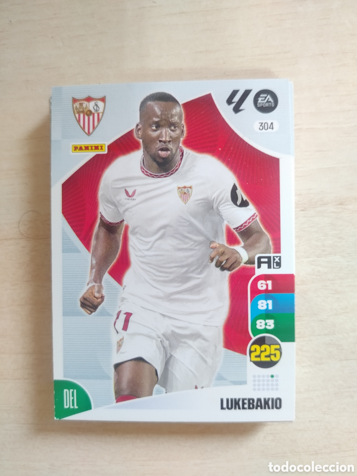 Cromos de Futebol: LUKEBAKIO 304 ADRENALYN 2024 2025 24 25