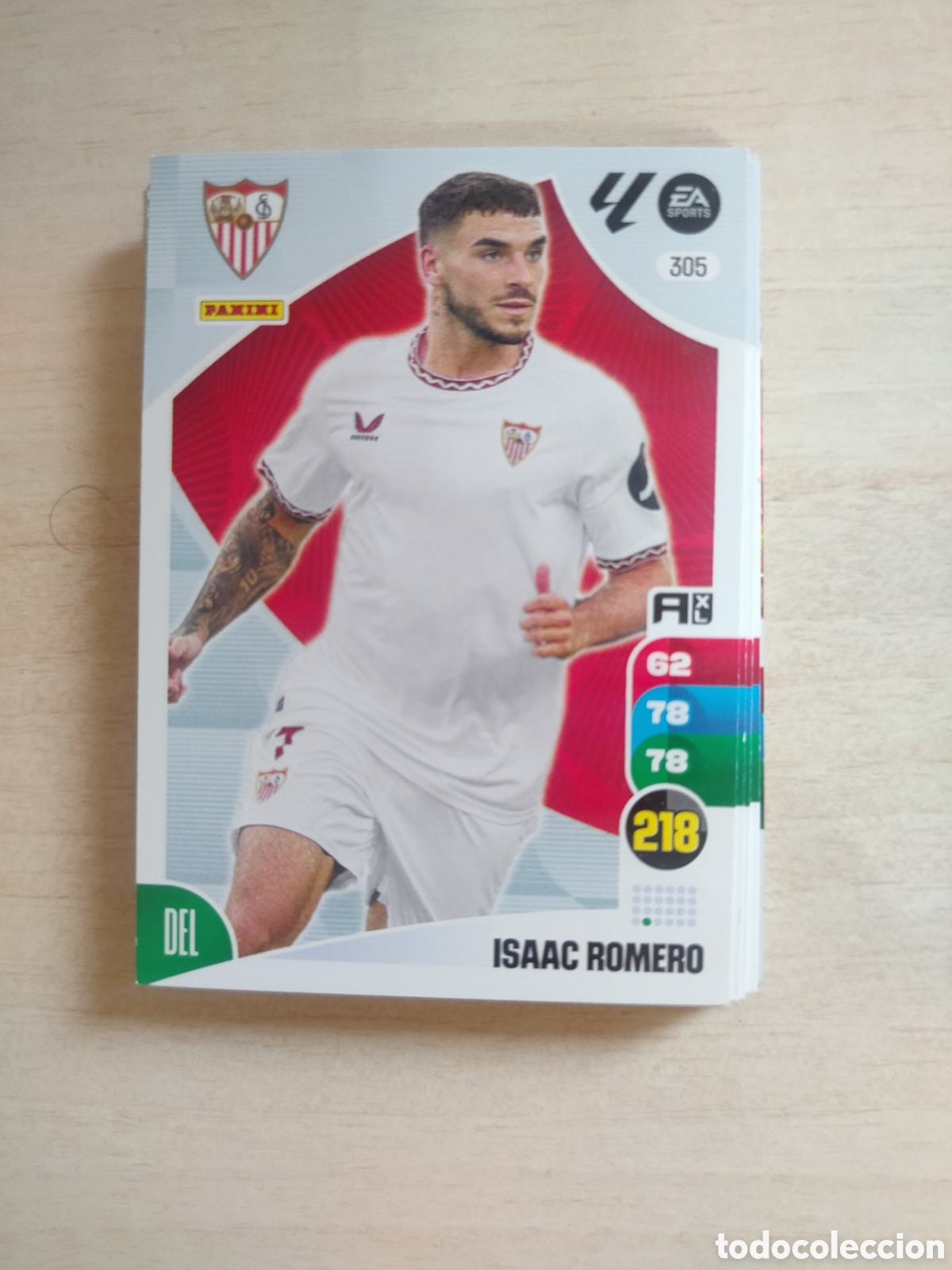 Cromos de Futebol: ISAAC ROMERO 305 ADRENALYN 2024 2025 24 25