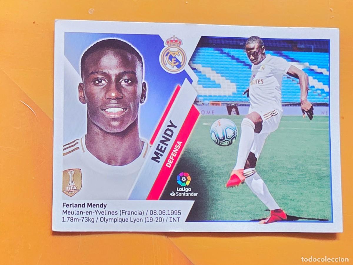 Cromos de Futebol: &Uacute;ltimos Fichajes 1 Ferland Mendy, Real Madrid, Panini Ediciones Liga Este 2019 2020 19 20