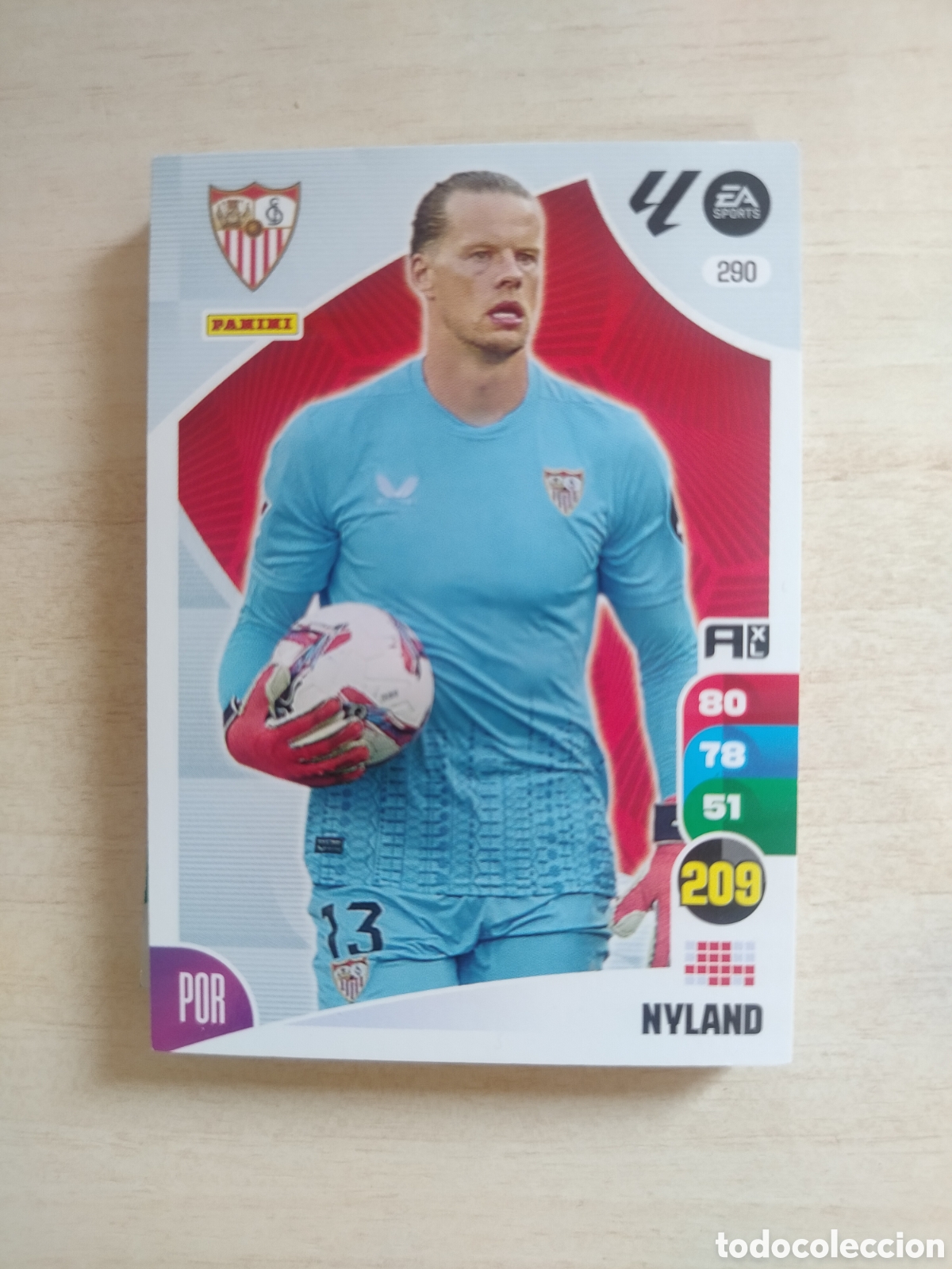 Football Stickers: NYLAND 290 ADRENALYN 2024 2025 24 25