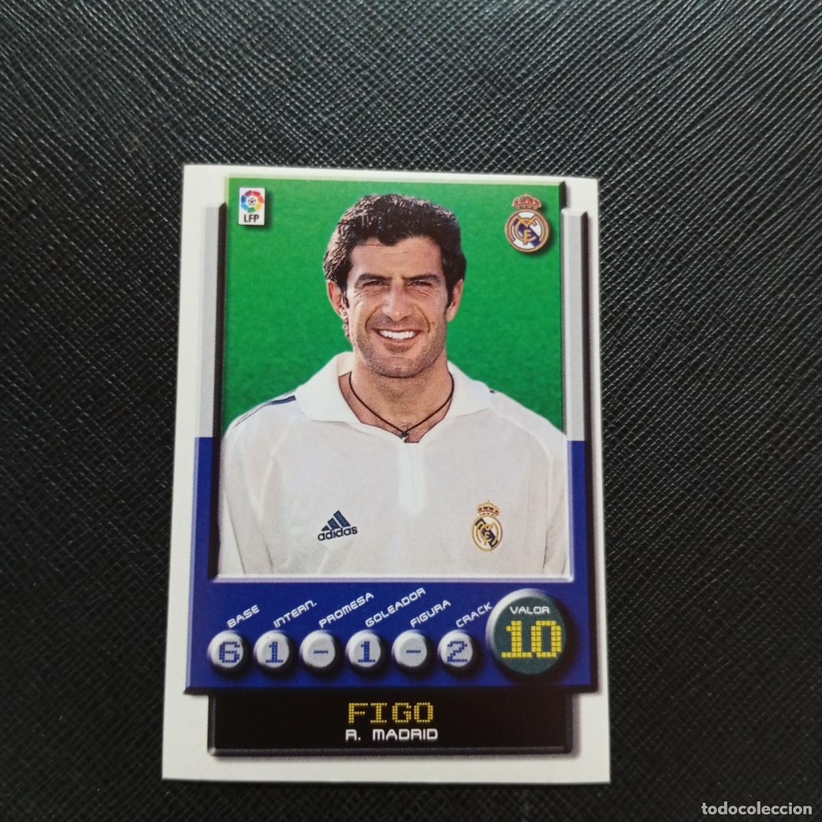 Figurine di Calcio: 173 FIGO REAL MADRID PANINI 2001 2002 CROMO FUTBOL 01 02 LIGA - SIN PEGAR - A208 PG82