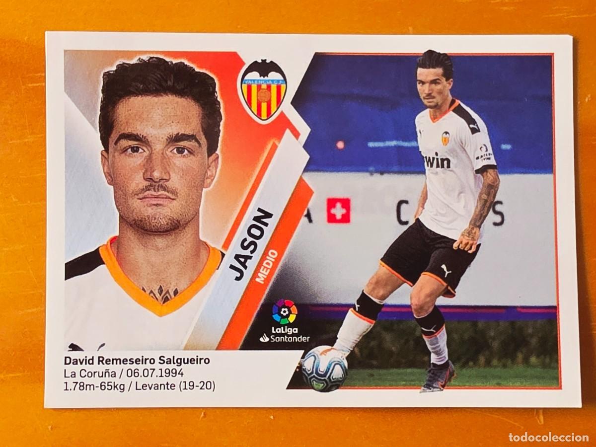 Figurine di Calcio: &Uacute;ltimos Fichajes 14 Jason Remeseiro, Valencia CF, Panini Ediciones Liga Este 2019 2020 19 20