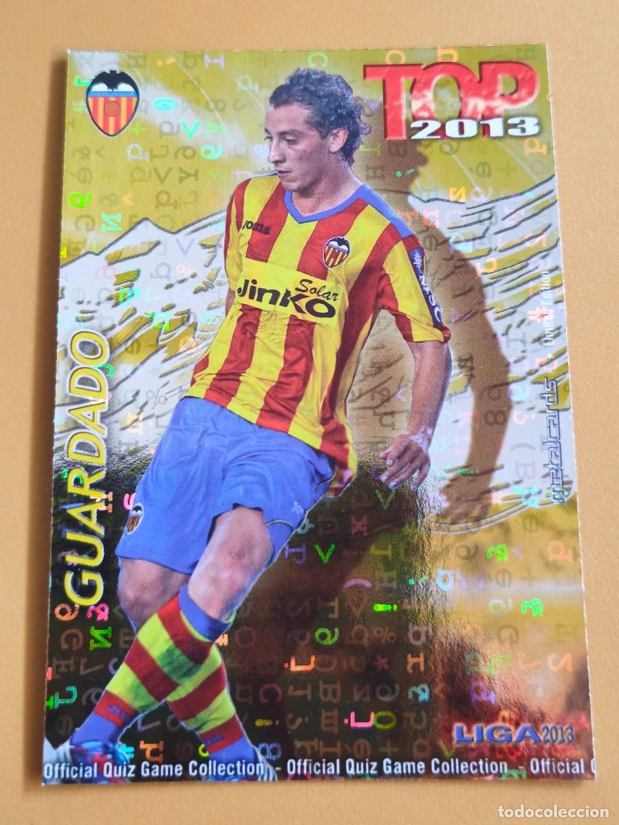 Cromos de Futebol: guardado, liga 2013 top. brillo letras