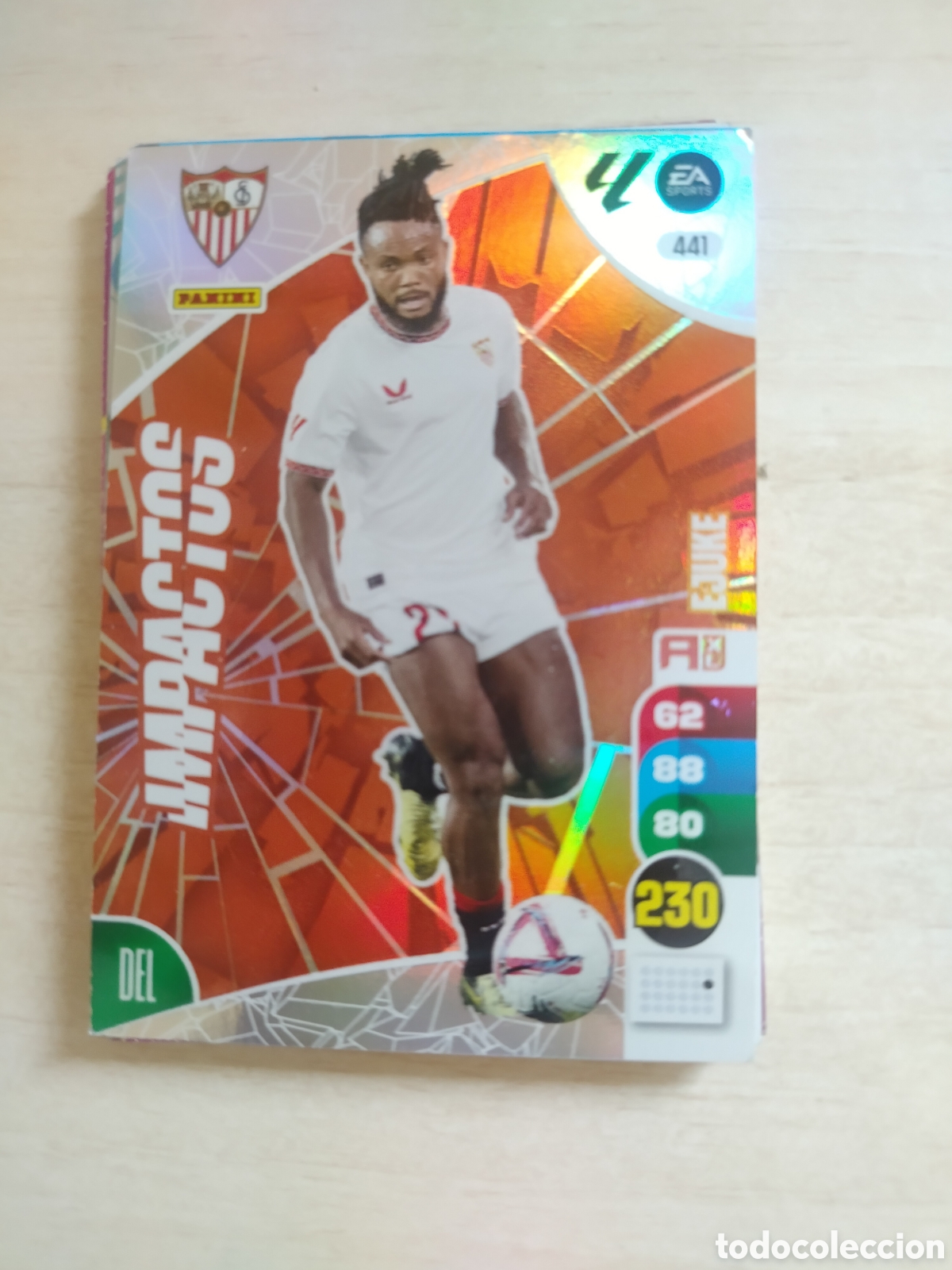 Cromos de F&uacute;tbol: EJUKE IMPACTOS 441 ADRENALYN 2024 2025 24 25