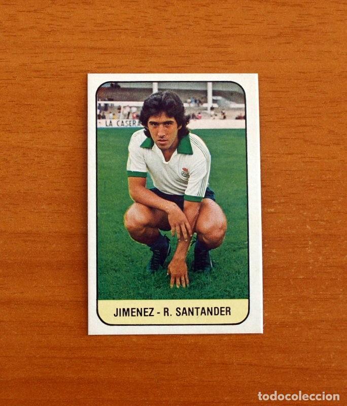 Cromos de F&uacute;tbol: Racing de Santander - Jim&eacute;nez - Ediciones Este Liga 1978-1979, 78-79 - Nunca pegado