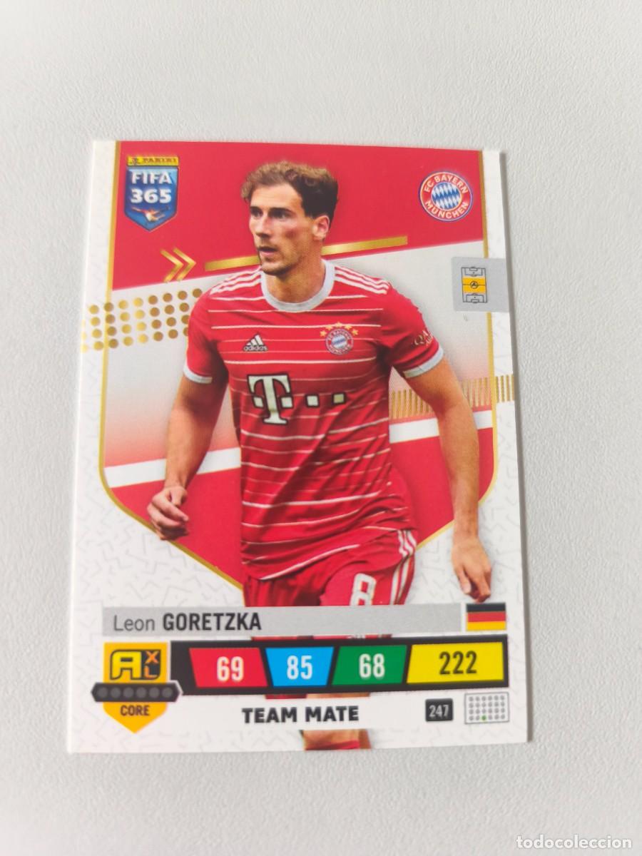 Cromos de F&uacute;tbol: FIFA 365 ADRENALYN XL 2023 LEON GORETZKA 247 ALB FIFA