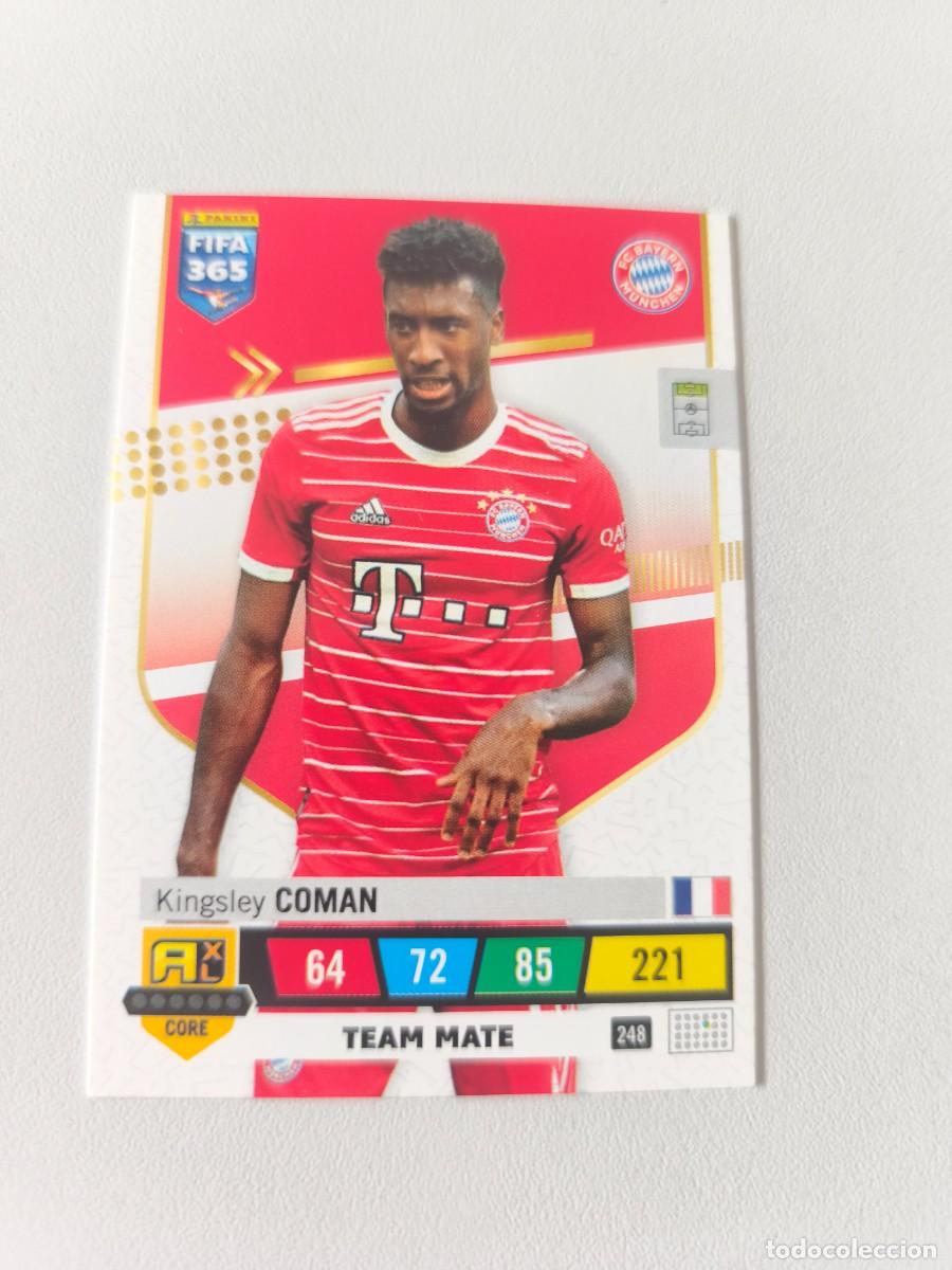 Cromos de F&uacute;tbol: FIFA 365 ADRENALYN XL 2023 KINGSLEY COMAN 248 ALB FIFA