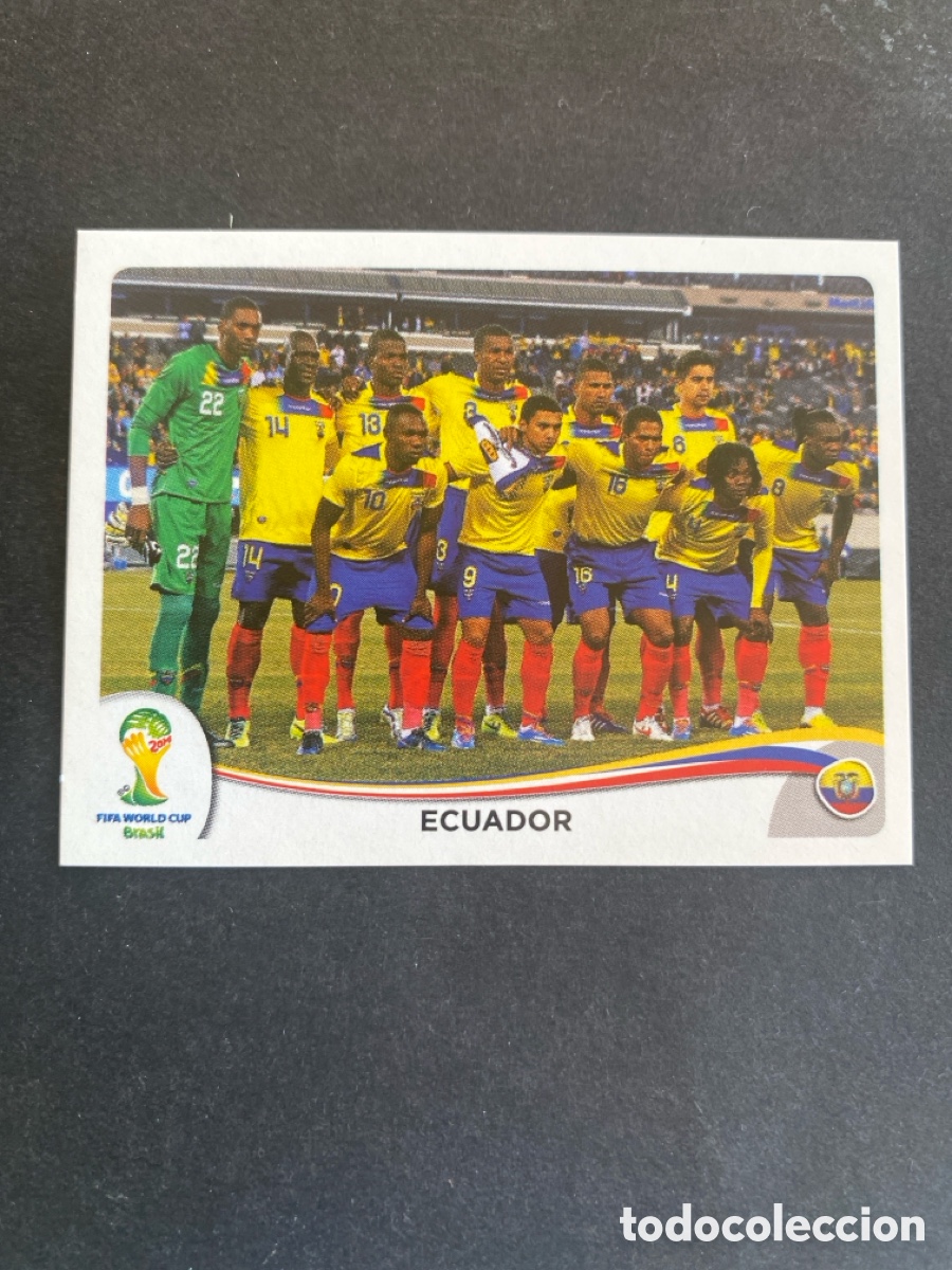 Cromos de F&uacute;tbol: Cromo Mundial Brasil 2014 Ecuador N* 356
