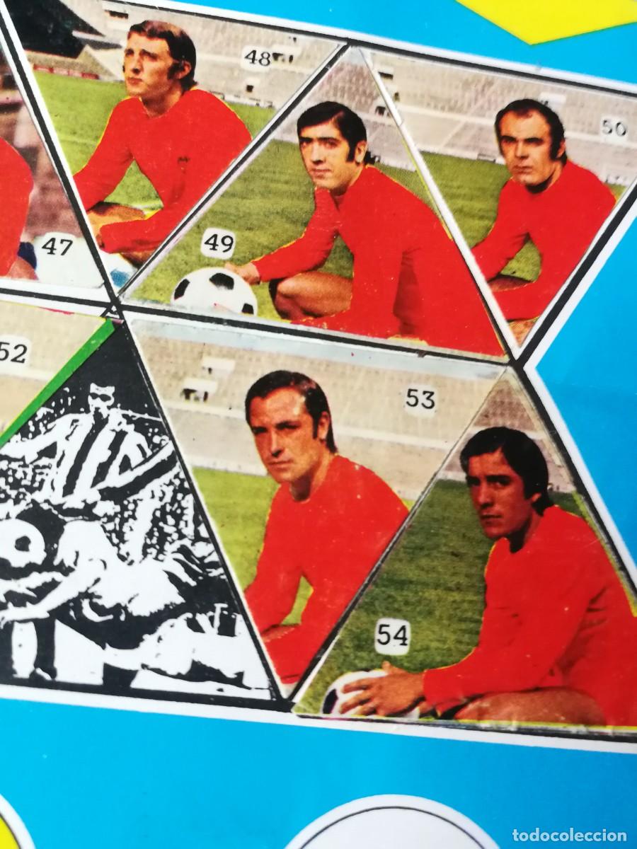 Cromos de F&uacute;tbol: Quino n&ordm; 53 Album Fher DISGRA 1972/73, poster central