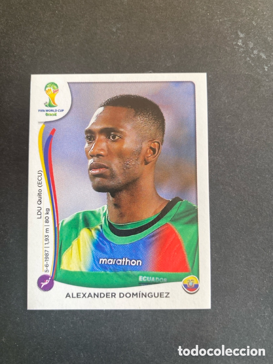 Cromos de F&uacute;tbol: Cromo Mundial Brasil 2014 Ecuador N* 357
