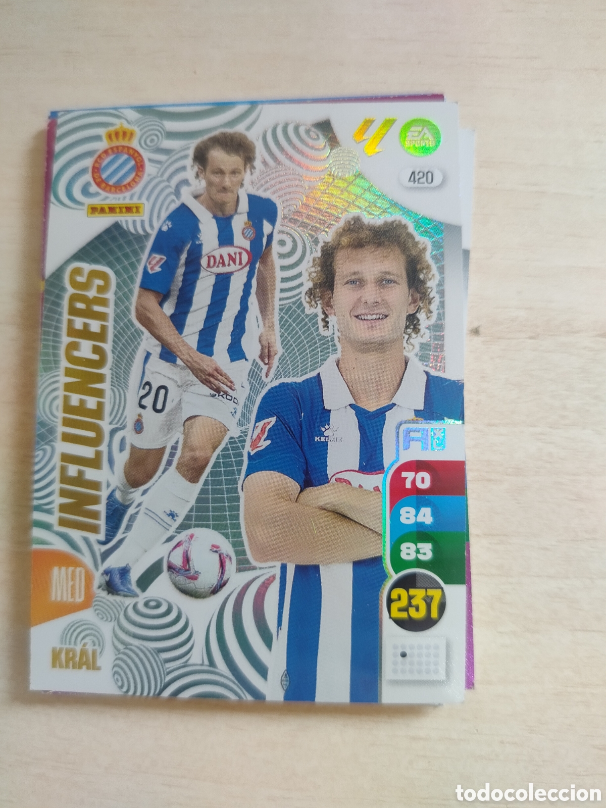 Cromos de F&uacute;tbol: KRAL INFLUENCERS 420 ADRENALYN 2024 2025 24 25