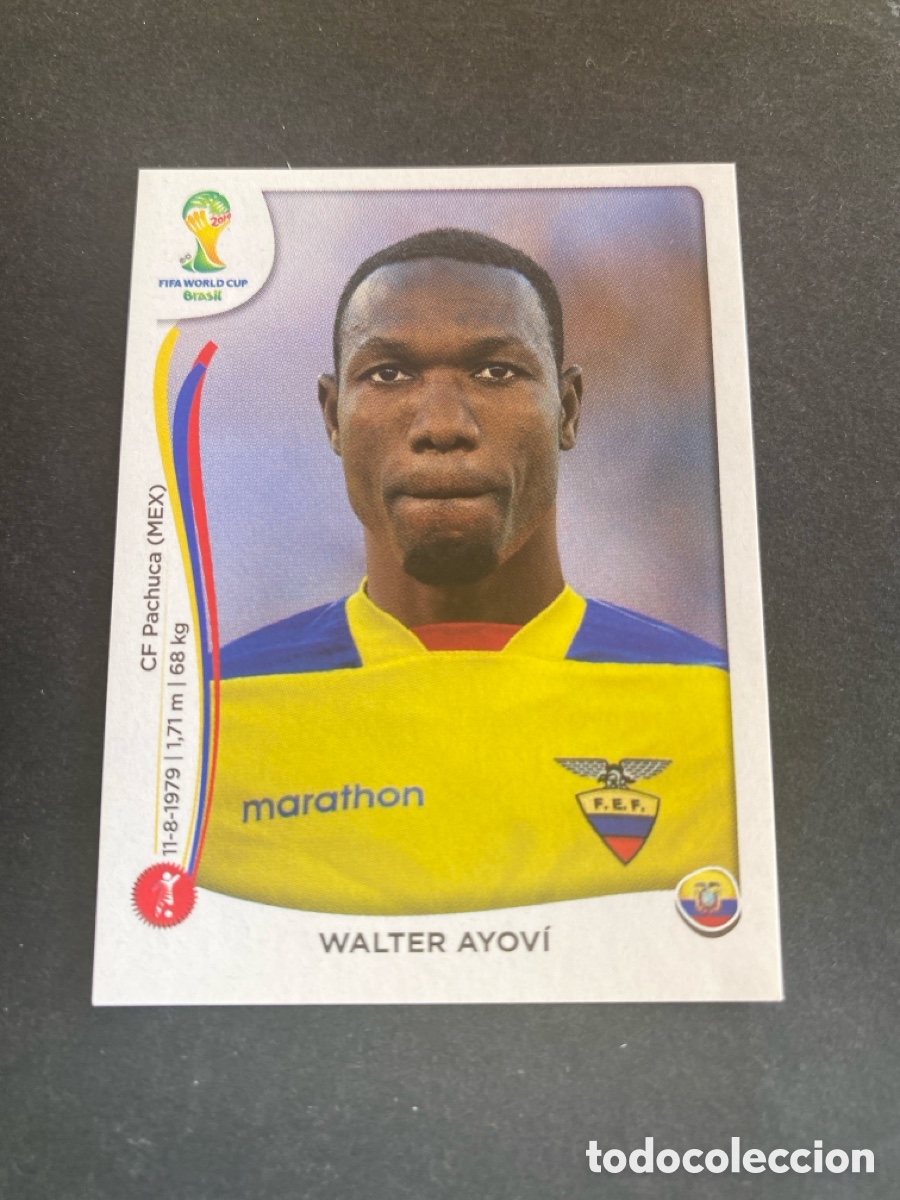 Figurine di Calcio: Cromo Mundial Brasil 2014 Ecuador N* 358