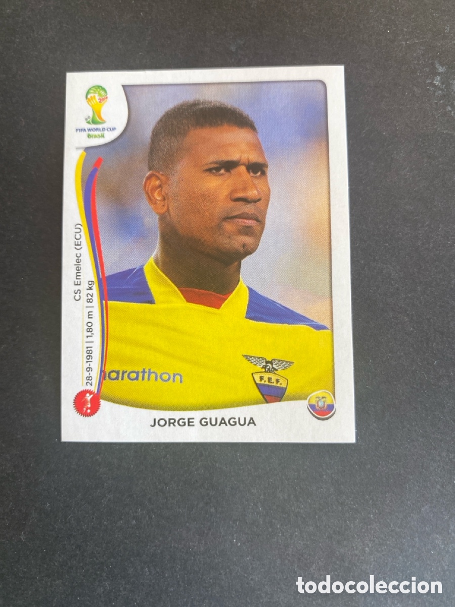 Cromos de F&uacute;tbol: Cromo Mundial Brasil 2014 Ecuador N* 360