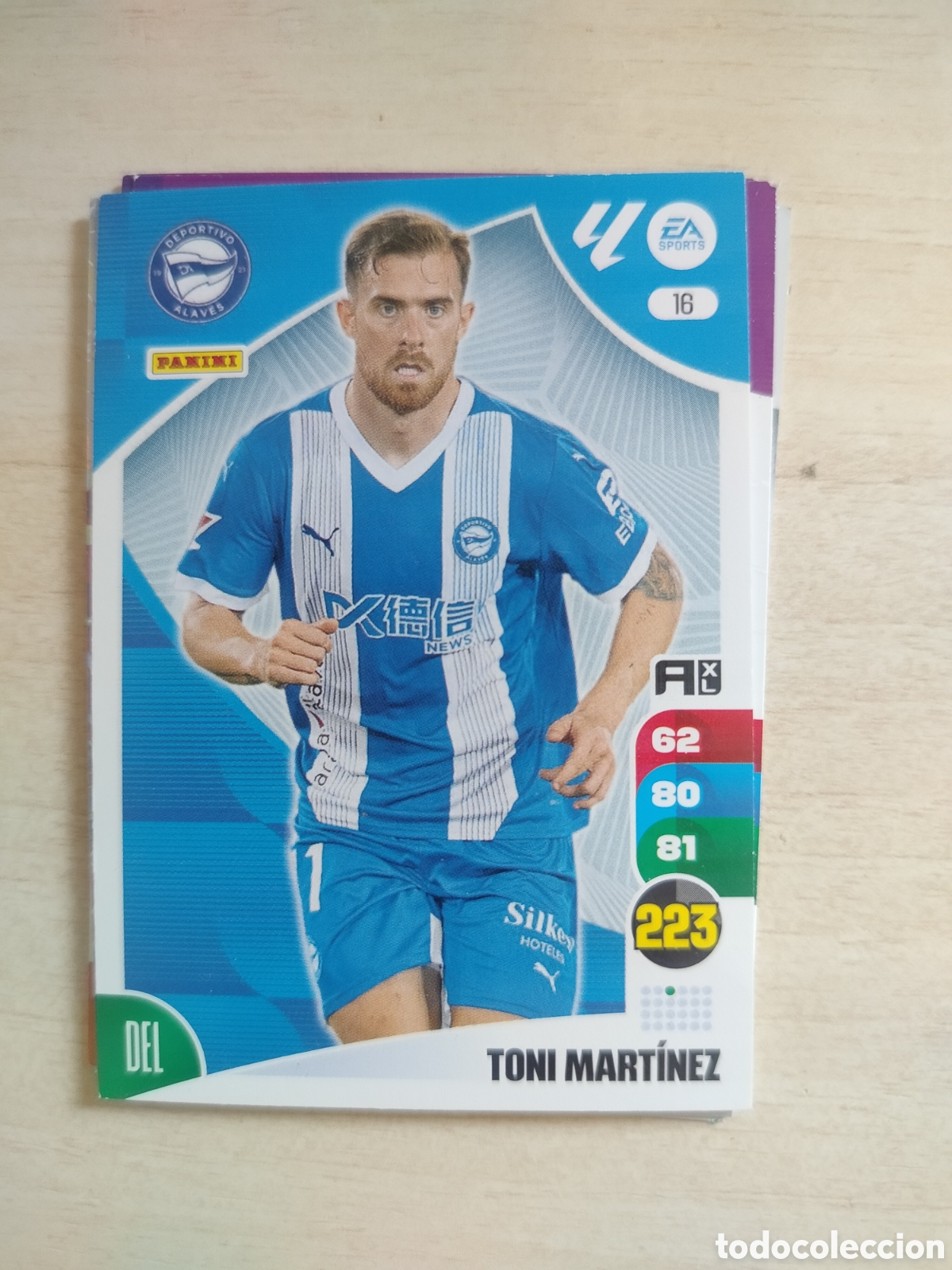 Cromos de F&uacute;tbol: TONI MARTINEZ 16 ADRENALYN 2024 2025 24 25