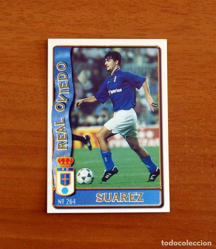 Cromos de F&uacute;tbol: Real Oviedo -N&ordm; 264 Suarez -Mundicromo Las Fichas de la Liga de F&uacute;tbol 1996-1997-96-97