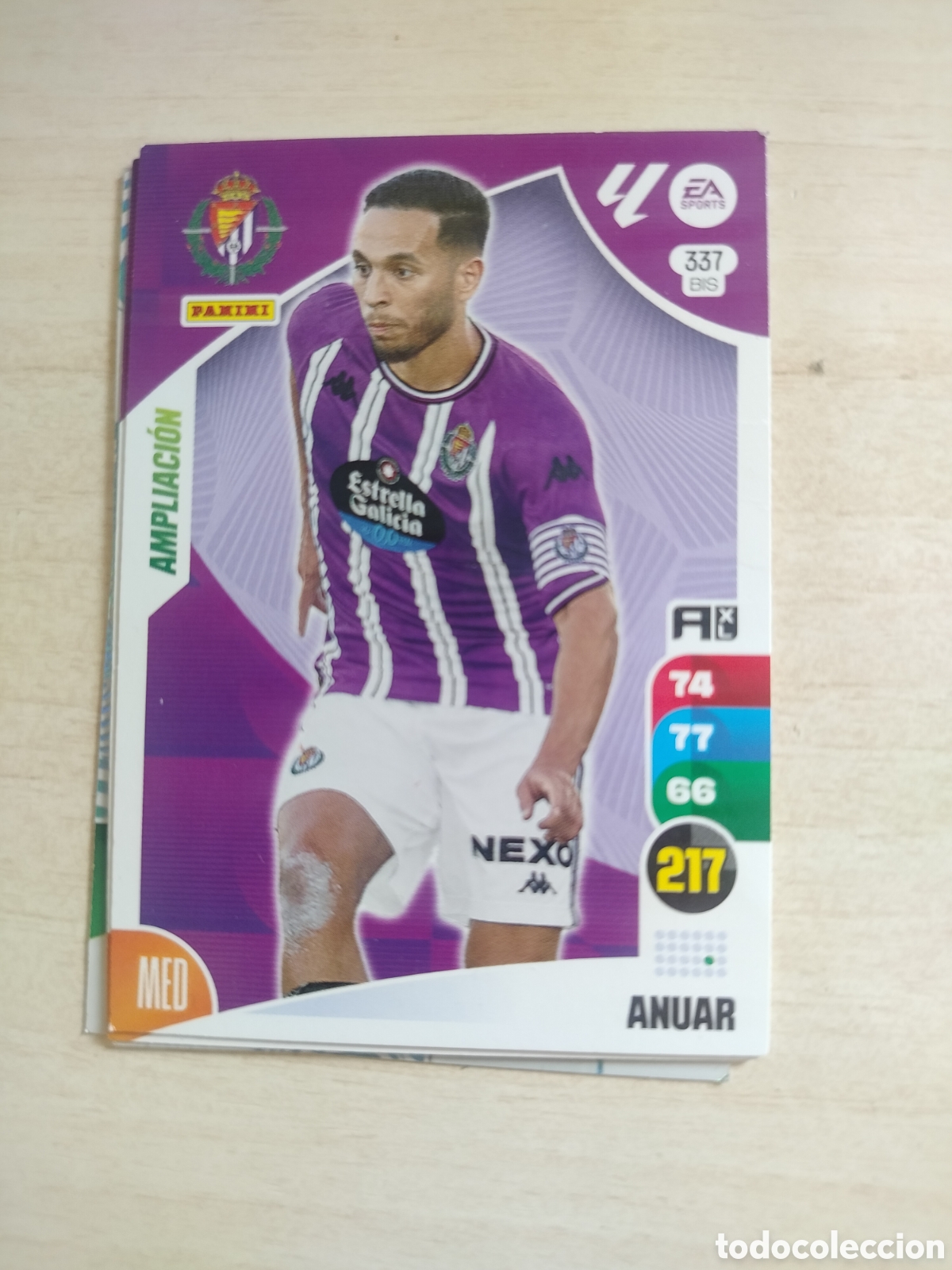 Cromos de F&uacute;tbol: ANUAR 337 BIS ADRENALYN 2024 2025 24 25