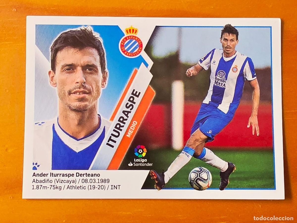 Cromos de F&uacute;tbol: 12 BIS Ander Iturraspe, RCD Espanyol, Coloca, Panini Ediciones Liga Este 2019 2020 19 20