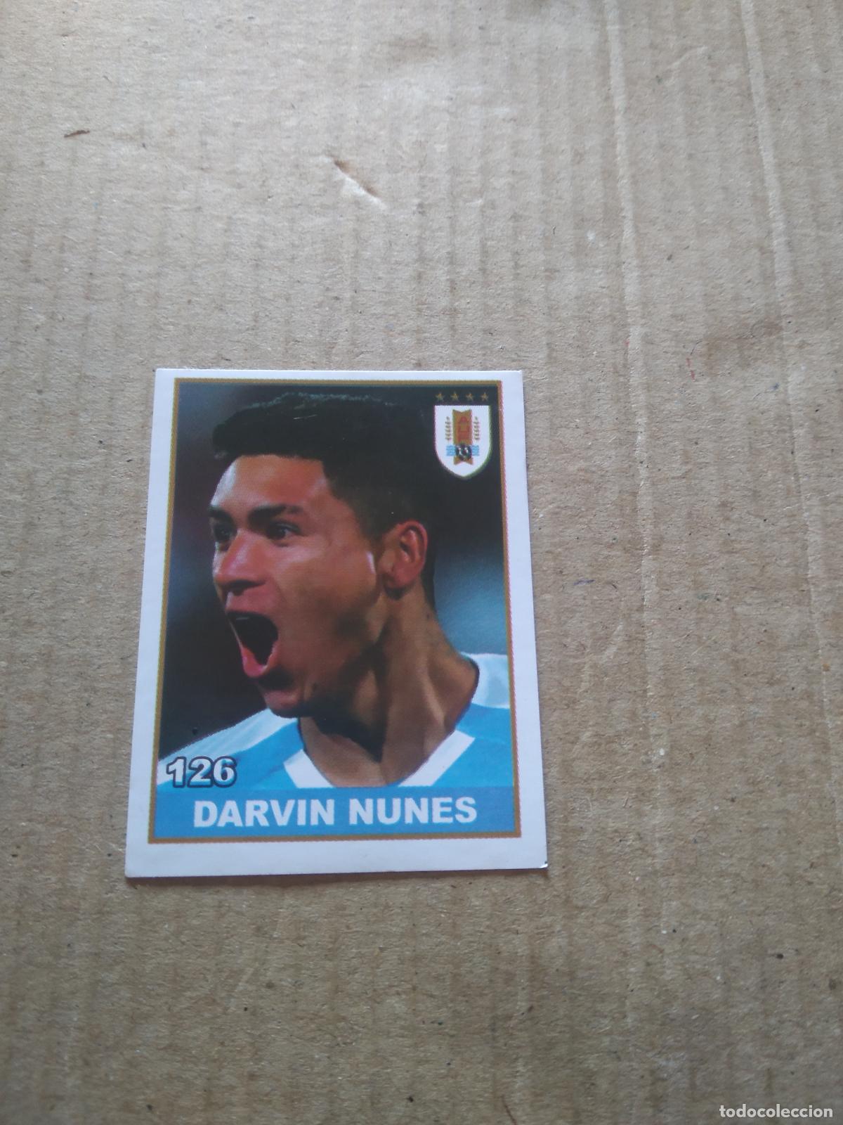 Cromos de F&uacute;tbol: 125 DARWIN NU&Ntilde;EZ URUGUAY CROMO FUTBOL MUNDIAL 2022 WORLD CUP COPA DEL MUNDO EDITADO EN BRASIL