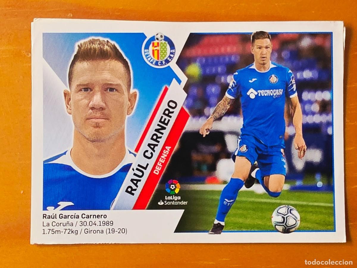Cromos de F&uacute;tbol: 5 BIS Ra&uacute;l Garc&iacute;a Carnero, Getafe CF, Coloca, Panini Ediciones Liga Este 2019 2020 19 20