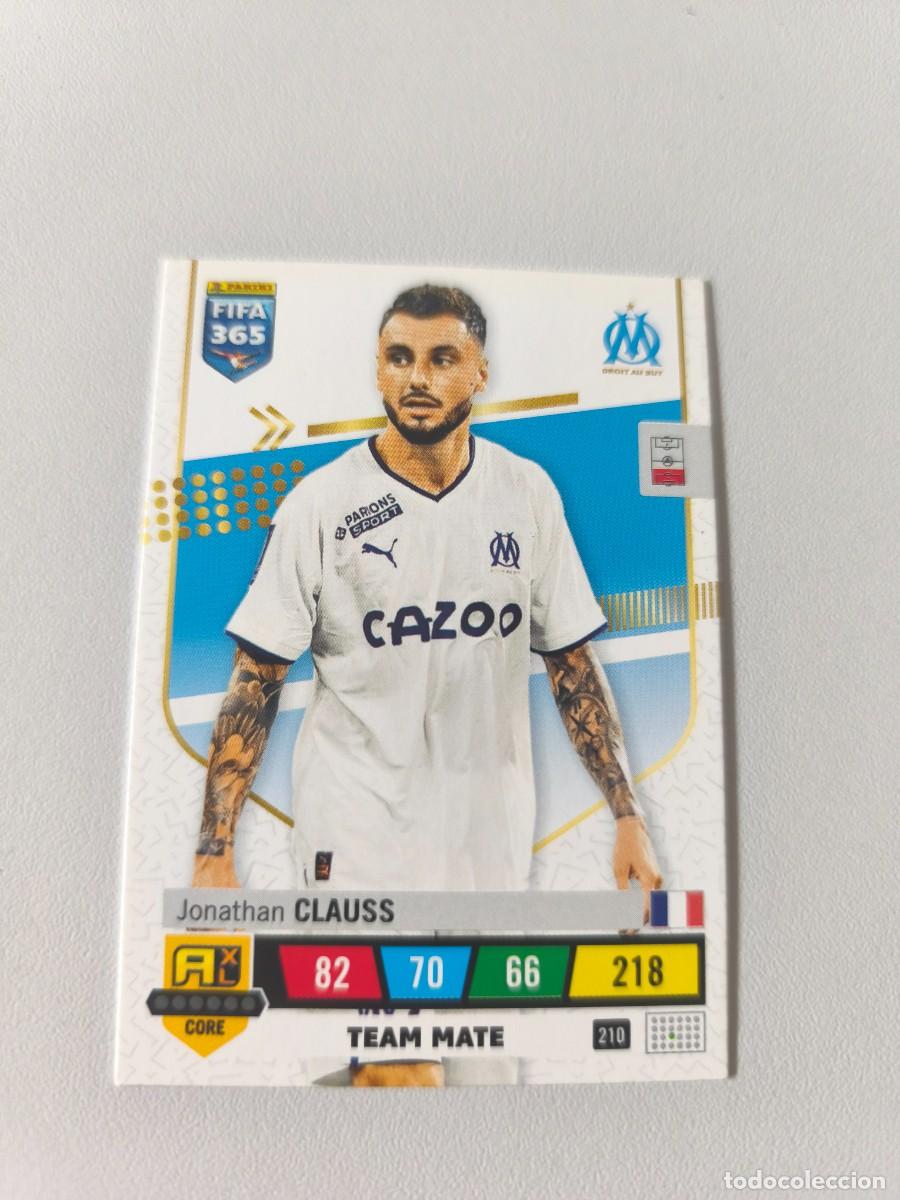 Cromos de F&uacute;tbol: FIFA 365 ADRENALYN XL 2023 JONATHAN CLAUSS 210 ALB FIFA