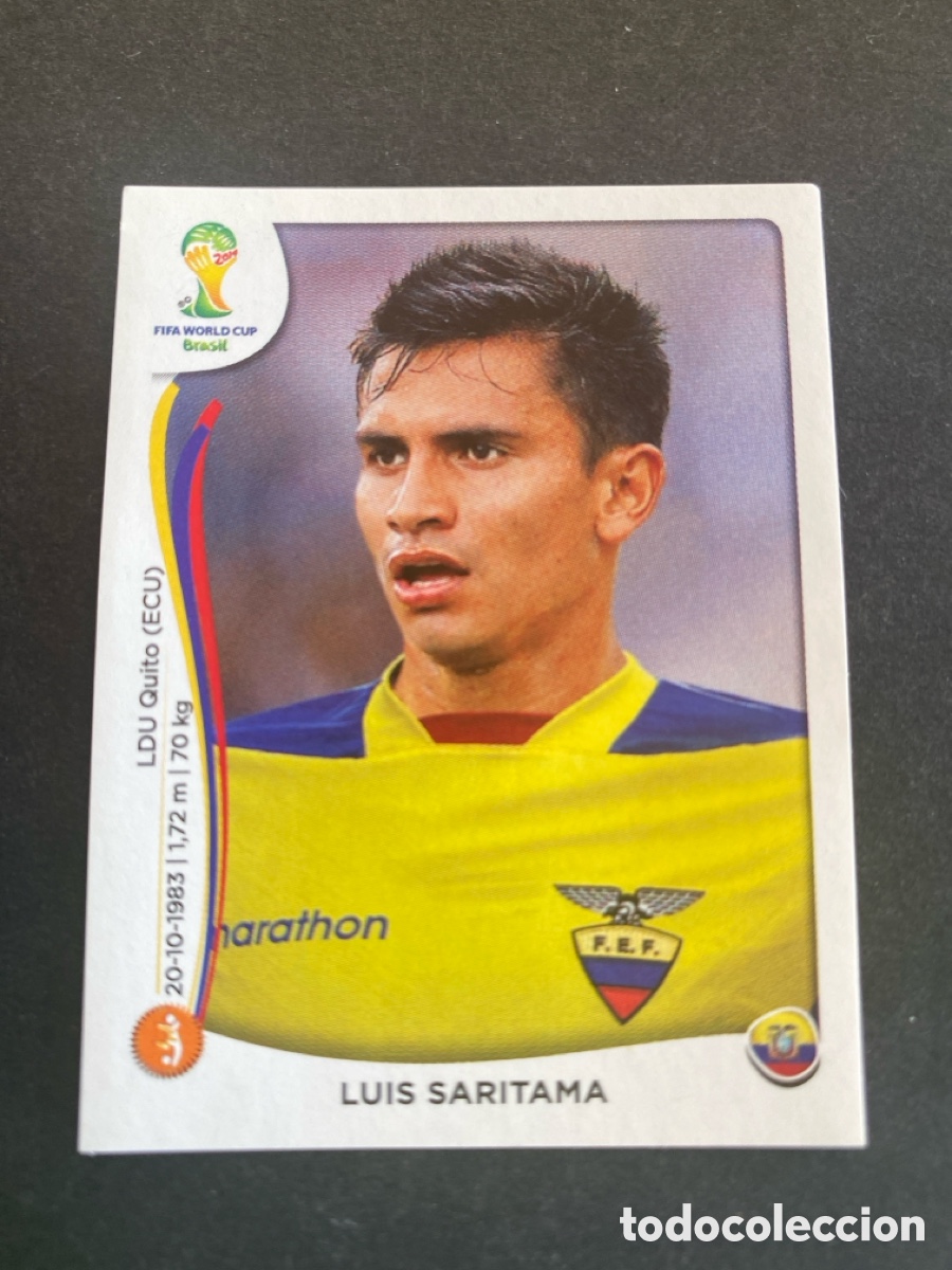 Cromos de F&uacute;tbol: Cromo Mundial Brasil 2014 Ecuador N* 365