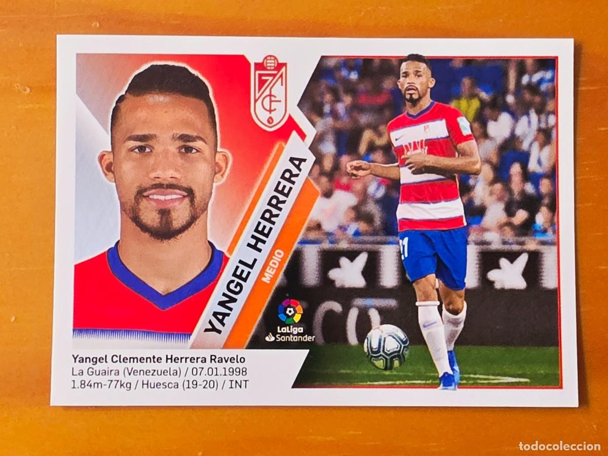 Cromos de F&uacute;tbol: 10 BIS Yangel Herrera, Granada CF, Coloca, Panini Ediciones Liga Este 2019 2020 19 20