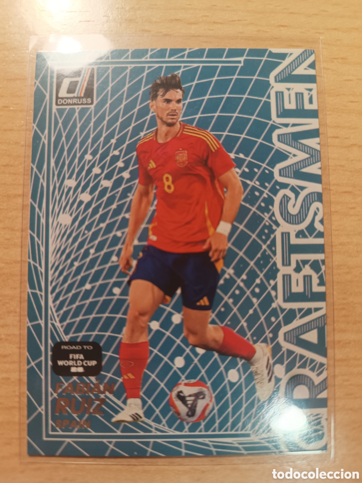 Cromos de f&uacute;tbol: 25 FABIAN RUIZ CRAFTSMEN SPAIN ESPA&Ntilde;A DONRUSS ROAD TO THE FIFA WORLD CUP 2026 MUNDIAL 26 PANINI