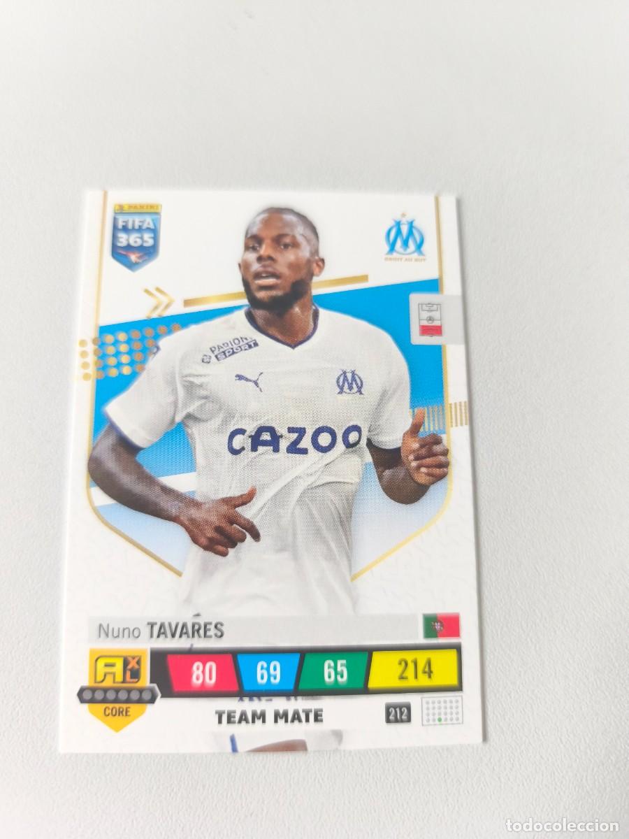 Cromos de F&uacute;tbol: FIFA 365 ADRENALYN XL 2023 NUNO TAVARES 212 ALB FIFA