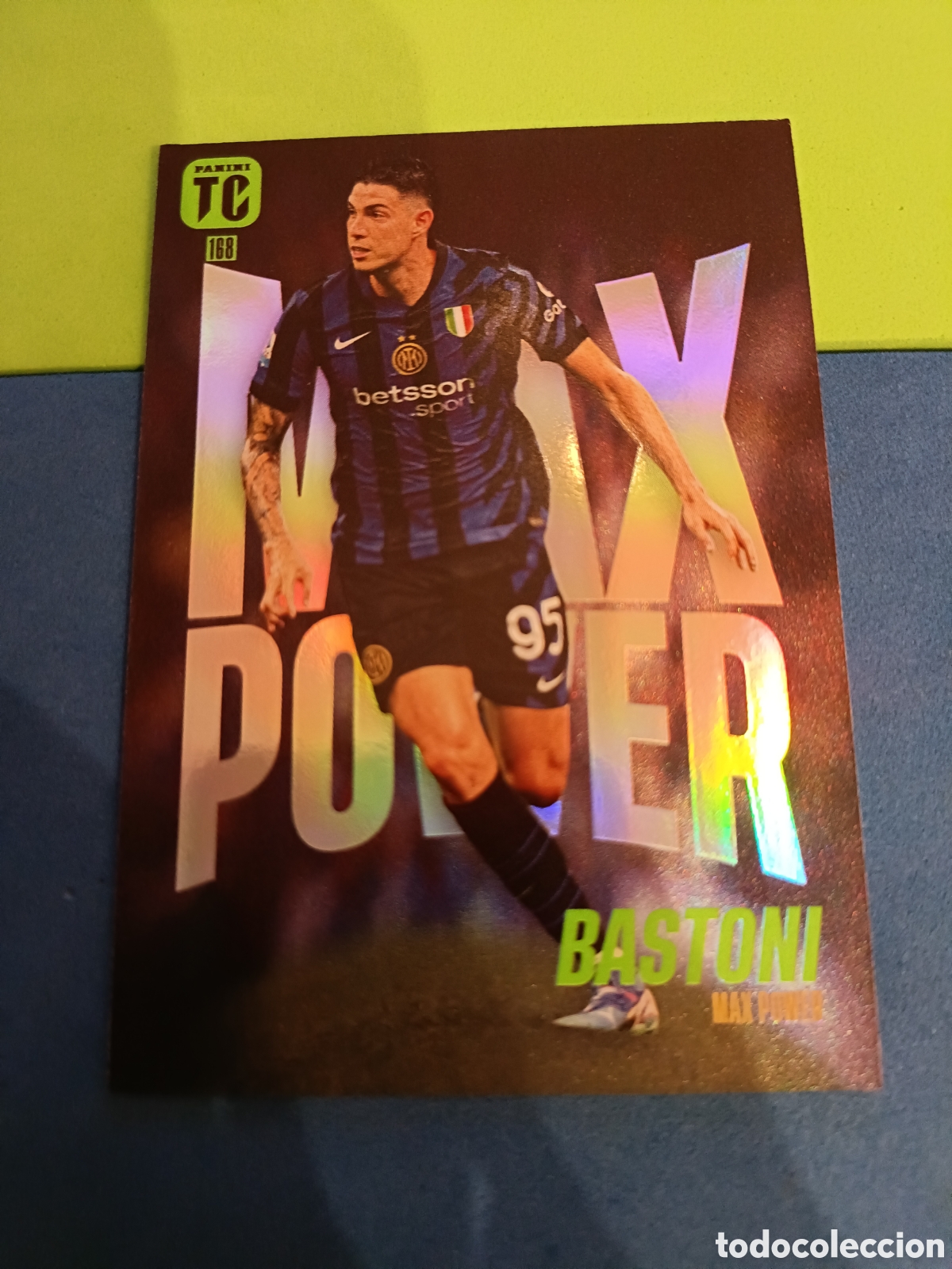 Cromos de F&uacute;tbol: Panini Adrenalyn XL Top Class 2025 - MAX Power 168 Bastoni