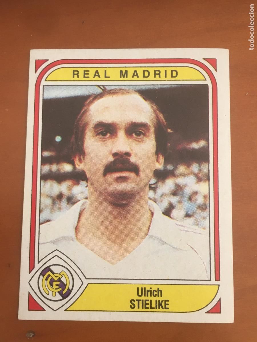 Cromos de F&uacute;tbol: stielike real madrid cromo n&ordm; 211 futbol 84 panini nunca pegado nuevo de sobre