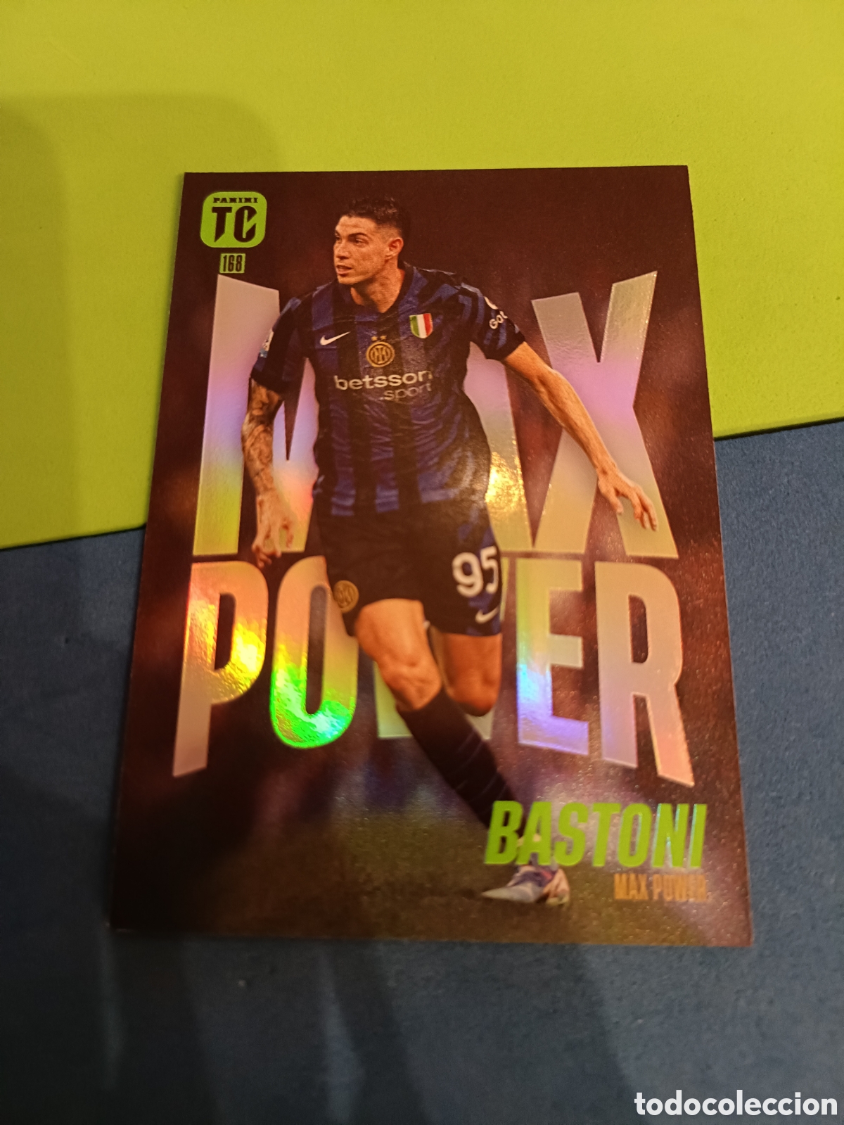 Cromos de F&uacute;tbol: Panini Adrenalyn XL Top Class 2025 - MAX Power 168 Bastoni