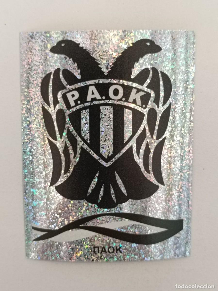 Fu&szlig;ball-Sticker: #271 ESCUDO (PAOK) SUPERLIGA GRECIA 09/10 PANINI